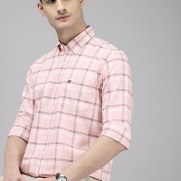 Arrow Pure Cotton Manhattan Slim Fit Tartan Checked Casual Shirt-image-98