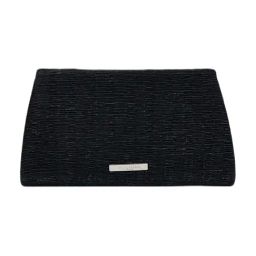 Forever Glam by Pantaloons Black Textured Small Clutch-picture-39