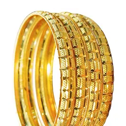 SGN fashion Gold Brass Bangles-picture-18
