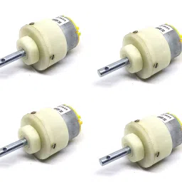 Invento 500 rpm DC Motor Metal Geared Motor for Robot Car DIY ISC 1586-2-61