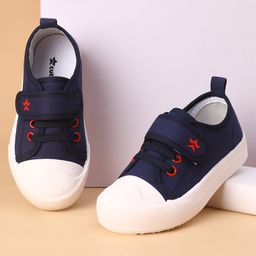 Cute Walk by Babyhug Velcro Closure Casual Shoes - Navy Blue-picture-45