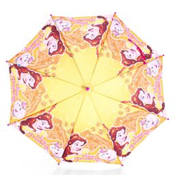 john's umbrellas John's Umbrella  Disney Princess Print Straight Umbrella with J Curve Handle - Multicolor image 2