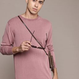 Roadster Round Neck Pure Cotton Longline Sweater-image-34