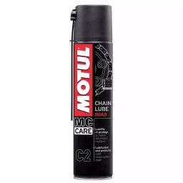 Motul 104080 5100 4T Hybrid 15W-50 API SM Technosynthese Semi Synthetic Engine Oil 1 L & Motul 102981 C2 Chain Lube 400 ml (Combo of 2) image 5
