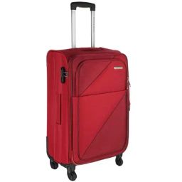 Nasher Miles Texas Expander Soft-Sided Polyester Cabin Red 20 inch |51cm Trolley Bag-image-57