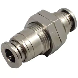 PISCO Bulkhead Union Spatter Resistant Type Φ10 mm, KM10-1-F (Bag of 10 Pcs)-image-9