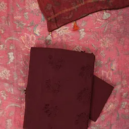 SHINGORA Floral Woven Design Pure Cotton Unstitched Dress Material-image-16