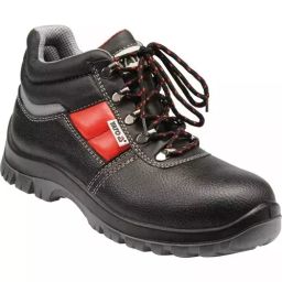 Yato Tolu Series Safety Shoes High Ankle Middle Cut Size EU 47 Black, YT-80802-32