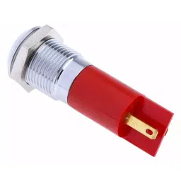 RS PRO Red Panel Mount Indicator 24-36V DC, Mounting Hole Size 14 mm, IP Rating IP67, Model No 209074 image 4