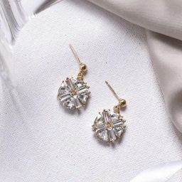 Joker & Witch Foxy Box White Dangler Earrings-46