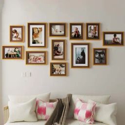 Art Street Savor Brown Wood Photo Frame - Set of 12-57