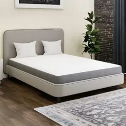 Royaloak White & Grey SnoozZ Foam Soft Comfort & American Knitted king Size Mattress-image-36