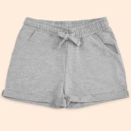 Pantaloons Junior Grey Cotton Regular Fit Shorts-picture-36