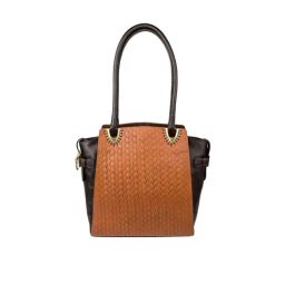 Hidesign Tan Textured Medium Handbag-image-5