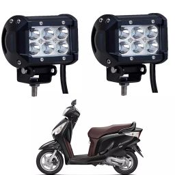 Cartronics 18W 6 Led Aluminum Bar Light/Fog Light for Honda Aviator-14