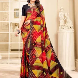 THE FASHION ATTIRE Abstract Banarasi Saree-picture-39