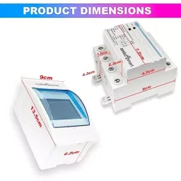 amiciSmart Voltage Protector 60Amp 380 V 3 Phase with Auto Reconnect & Over/Under Voltage Protection, DIN Rail Mount 4 Wire, 1xTOMZN-VPD3-60 image 4