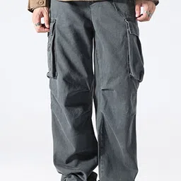 StyleCast Men Loose Fit Mid-Rise Trousers-image-17