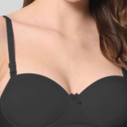 BEWILD Lightly Padded Half Demi Coverage Push-Up Bra With All Day Comfort image 5