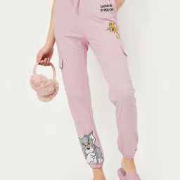 max Printed Pure Cotton Jogger Lounge Pants-image-99