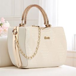 Exotic Embellished Quilted Box Clutch-10