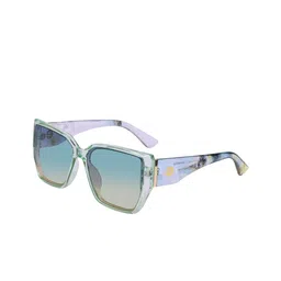 HASHTAG EYEWEAR Unisex Square Sunglasses with UV Protected Lens TZ_24_8045_C1-49