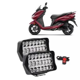 Cartronics 21 LED Fog Light With On/Off Switch for Suzuki Burgman Street Black(Set of 2 Pcs)-27