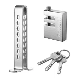 AllExtreme CQ-248 Stainless Steel Anti Theft Brake & Clutch Pedal Car Lock Silver, 2 pc-21