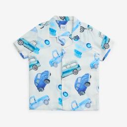 HOP Kids by Westside White Car Design Shirt-image-45
