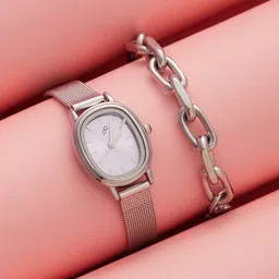 HAUTE SAUCE by Campus Sutra Set Of The Cosmopolis Watch & Bracelet SSM25_HSWB5127-15
