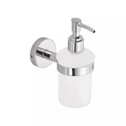 CERA Meridien Stainless Steel Wall Mount Soap Dispenser Chrome Plated, F5015111CH-picture-20