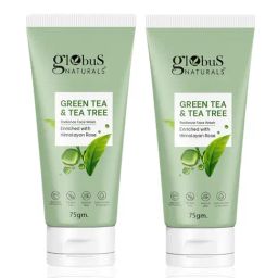 Globus Naturals Green Tea & Tea Tree Radiance Face Wash - Pack of 2-14