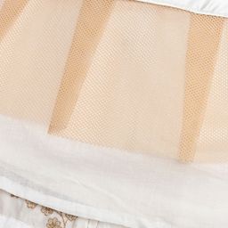DIVASTRI Embroidered Sequinned Semi-Stitched Lehenga & Unstitched Blouse With Dupatta image 3