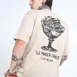 glitchez Men Graphic Printed Round Neck Cotton Oversized T-shirt-picture-18