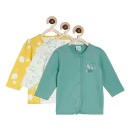 MINIKLUB Kids Multicolor Cotton Printed Full Sleeves Shirt (Pack of 3)-image-73