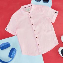 Pantaloons Junior Pink Regular Fit Shirt-image-37