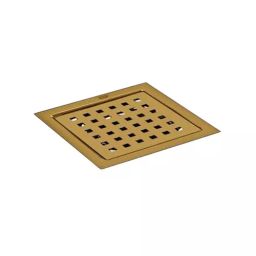Sanjay Chilly Square Floor Drain Cover With Cockroach Trap Pure Gold 127 x 127 mm (‎5 x 5 inch), SCCT Square zoom-PG-image-133