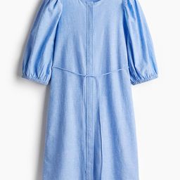 H&M Linen-Blend Dress-image-5