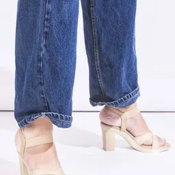 Looper Open ToeBlock Sandals Backstrap image 3
