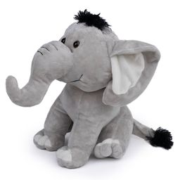 PunToon Kids 11' Elephant Stuffed Animal Soft Cuddly Perfect for Child - Height 33 cm-image-30