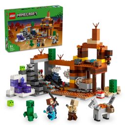 LEGO Minecraft The Badlands Mineshaft Video-Game Toy 538 Pieces - 21263-21