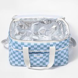 SUNNYLiFE Canvas Cooler Bag Jardin Ocean - Blue-image-4