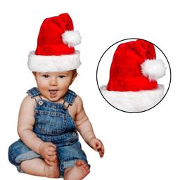 WANNA PARTY Christmas Theme Santa Claus Fluffy Hat - Red-image-12