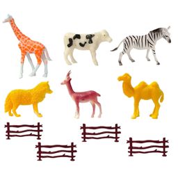 SUPER TOY 6 Domestic Animal Toys for Kids Farm Animals Figurine Educational Play Set-image-20