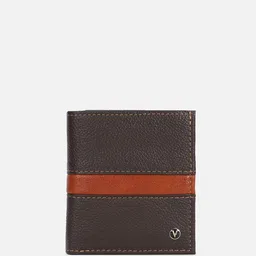 Van Heusen Men Colourblocked Leather Three Fold Wallet-picture-47