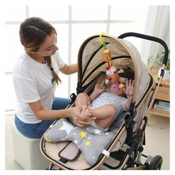 BitFeex Rabbit Hanging Toy with Teether Plush Rattle Bunny Toy with Hook and Teething Ring Sensory Stroller Toy for Newborns & Infants image 4