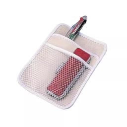 AS ONE Navi Pocket 140×100 mm Synthetic Leather & Nylon Mesh, 0-1520-01-38