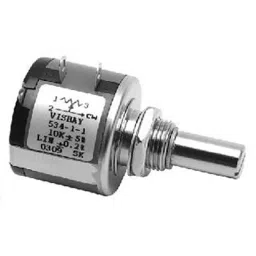 Vishay WIREWOUND POTENTIOMETER, 200 OHM, 0.05, 2W, 534-11201-18