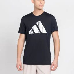 adidas Run IT BOS Black Regular Fit Sports T-Shirt-image-13