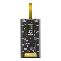 Ikall IKPB20D-BLK 20000 mAh Black Power Bank-42
